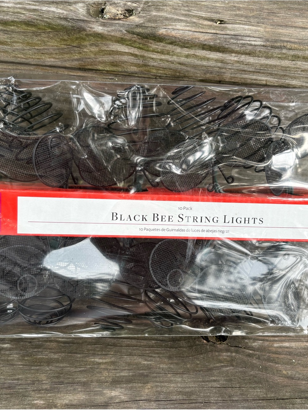 Better Homes And Gardens Black Bee Cage String Lights